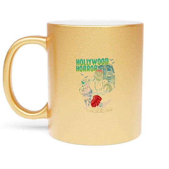 Hollywood Horror B-Movie Madness Metallic Mugs