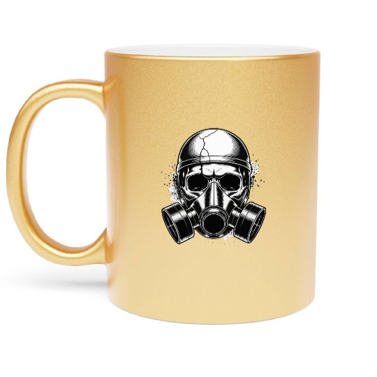Toxic Skull – Apocalypse Style Metallic Mugs