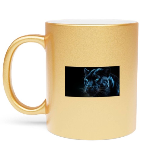 Black Panther Metallic Mugs