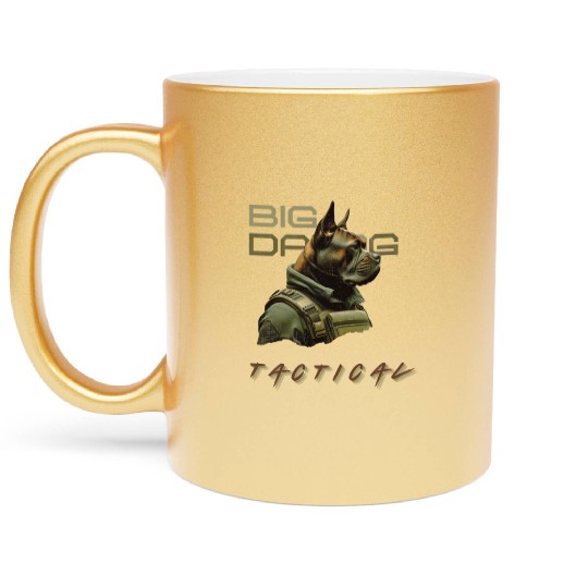Big Dawg Tactical – Military K9 Dog Metallic Mugs
