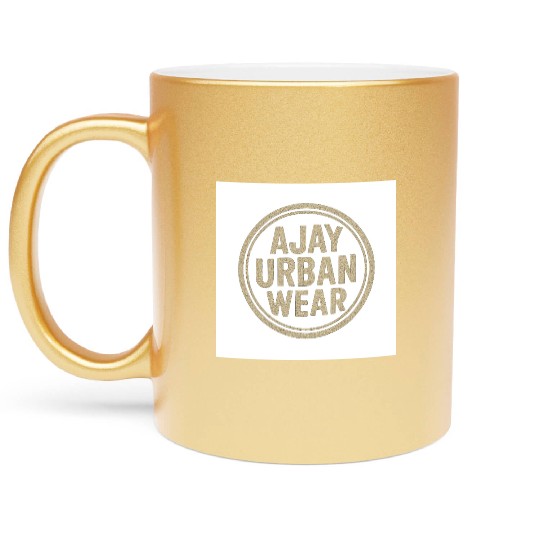 Stamped Urban: Ajay Urban Seal Metallic Mugs