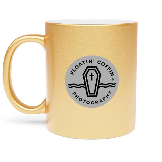 Floatin Coffin Photography Metallic Mugs