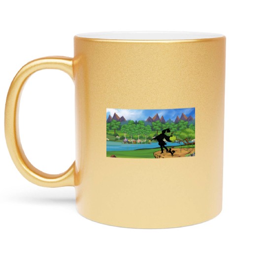 True Crime Tarot Gift Ideas for Her Metallic Mugs