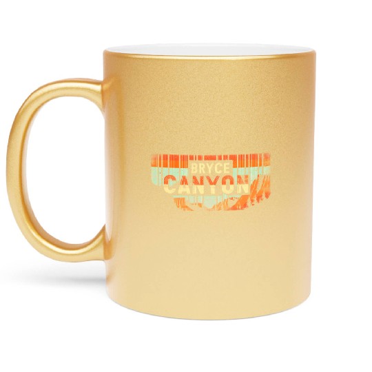 Bryce Canyon US National Park Vintage Metallic Mugs