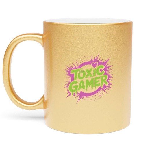 Toxic Gamer Metallic Mugs