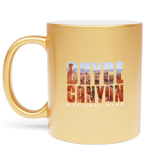 Bryce Canyon National Park Scenic Design Metallic Mugs