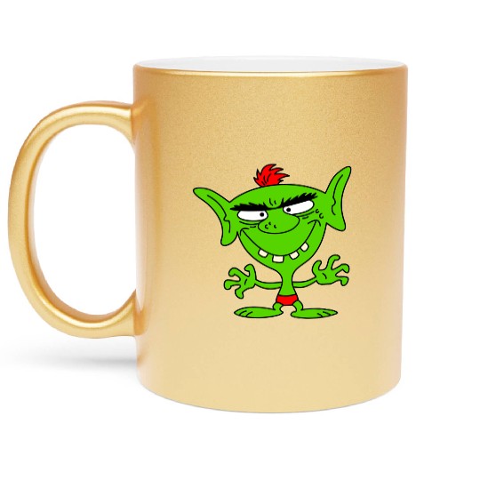 green goblin Metallic Mugs