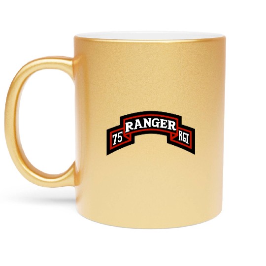 75th Ranger RGT Metallic Mugs