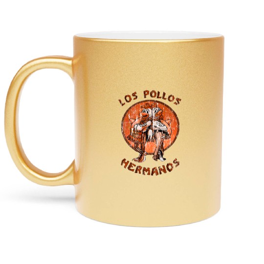 los pollos hermanos Metallic Mugs