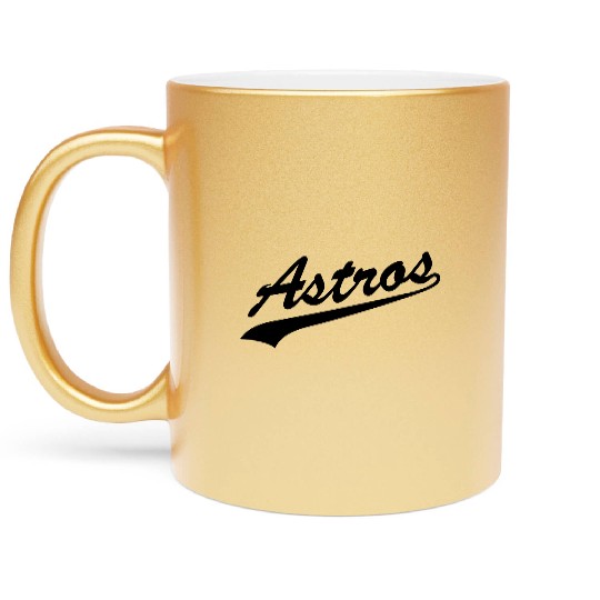 Astros Metallic Mugs