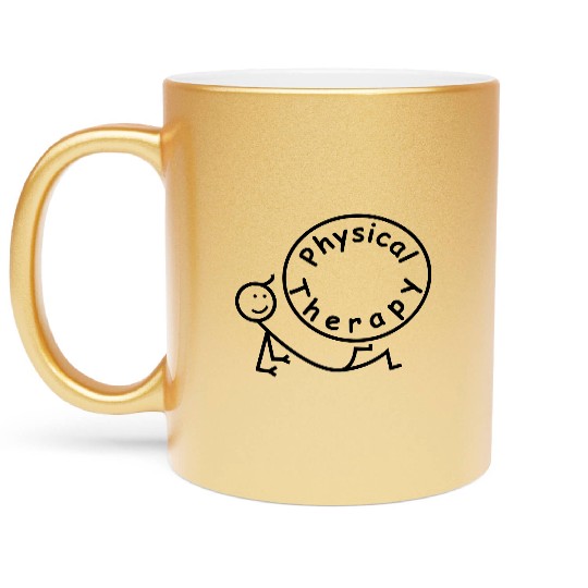 Physical Therapy / Physiotherapy Metallic Mugs