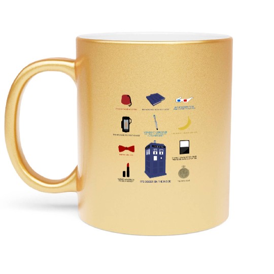 Doctor Who Items Metallic Mugs