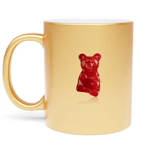Gummy Bear (plain) Metallic Mugs