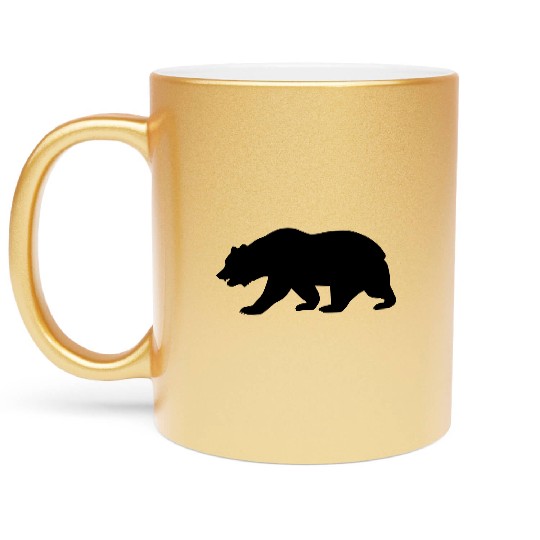 California Bear Metallic Mugs