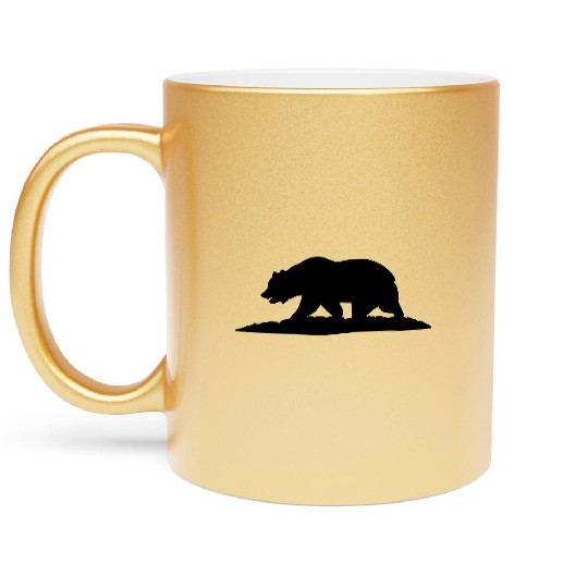 California Bear Metallic Mugs