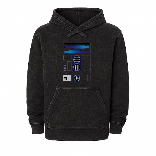 R2D2 Mineral Wash Hoodies