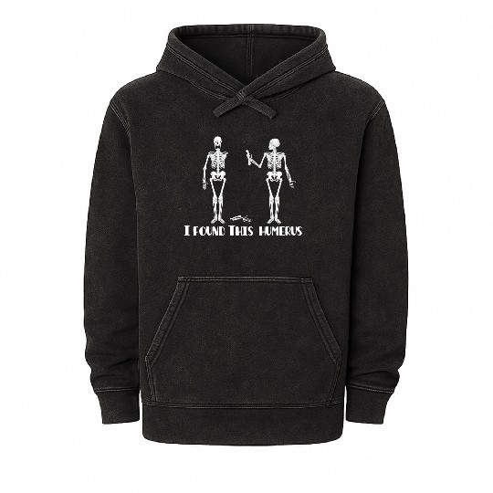I found this humerus Mineral Wash Hoodies