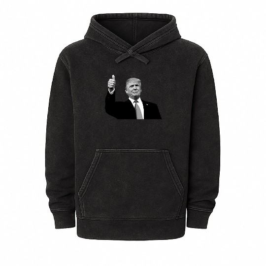 Trump Mineral Wash Hoodies