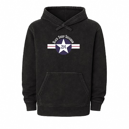 Black Sheep Squadron Mineral Wash Hoodies