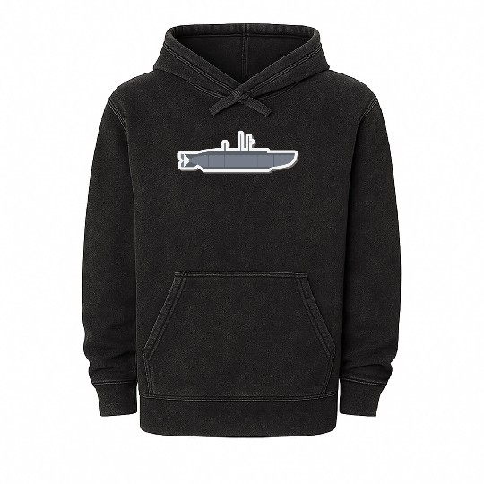 submarine Mineral Wash Hoodies