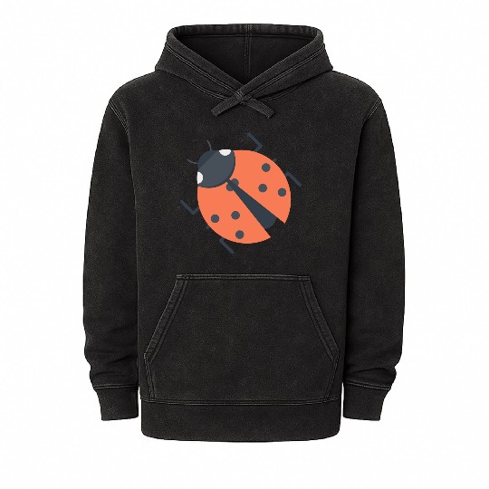 Ladybug Mineral Wash Hoodies