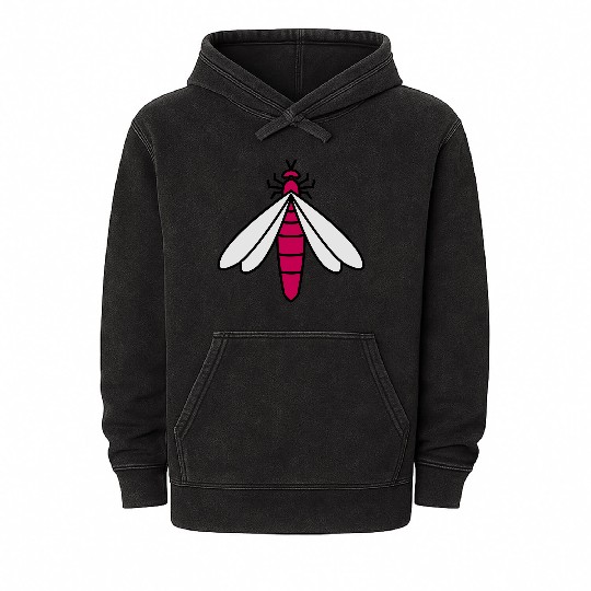 Insect Mineral Wash Hoodies