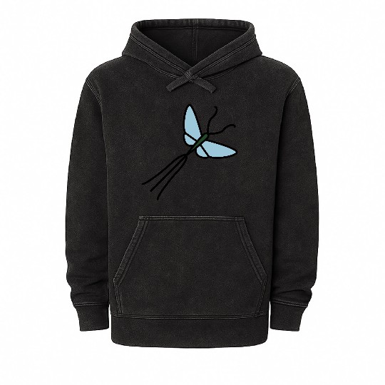 Insect Mineral Wash Hoodies