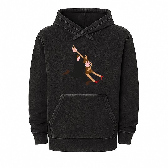 dancing couple Mineral Wash Hoodies