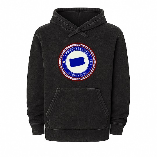 Pennsylvania Mineral Wash Hoodies
