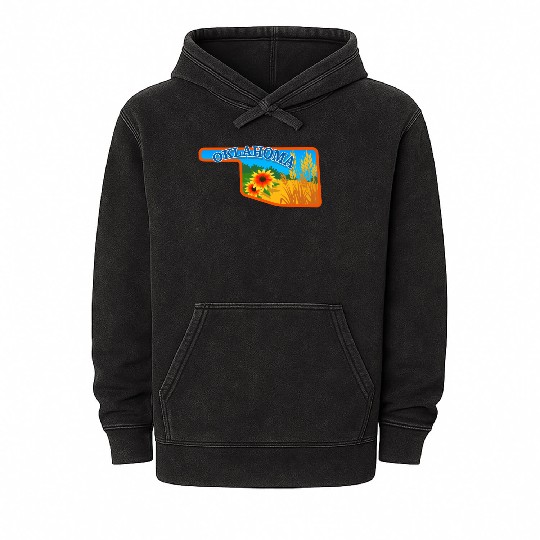 Oklahoma Mineral Wash Hoodies