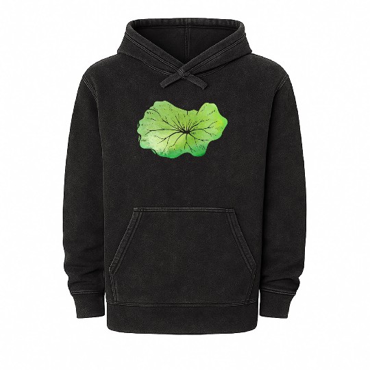Lotus leaf Mineral Wash Hoodies
