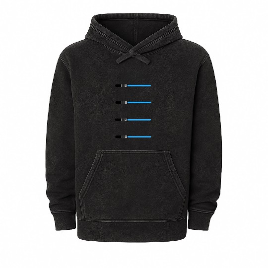 Handsome like Han Solo Mineral Wash Hoodies