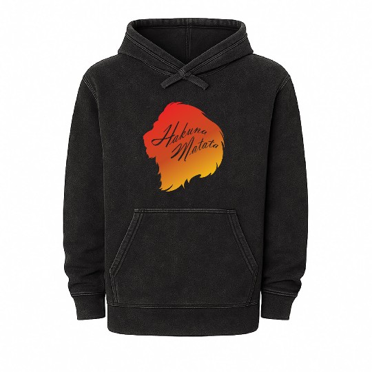 Hakuna Matata Mineral Wash Hoodies
