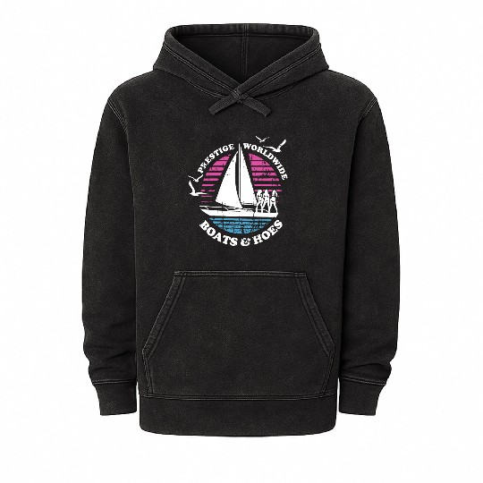 Boats N Hoes Step Brothers Huff Doback Anchor Mineral Wash Hoodies