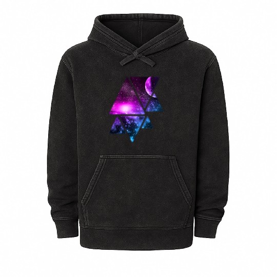 Galaxy Mineral Wash Hoodies