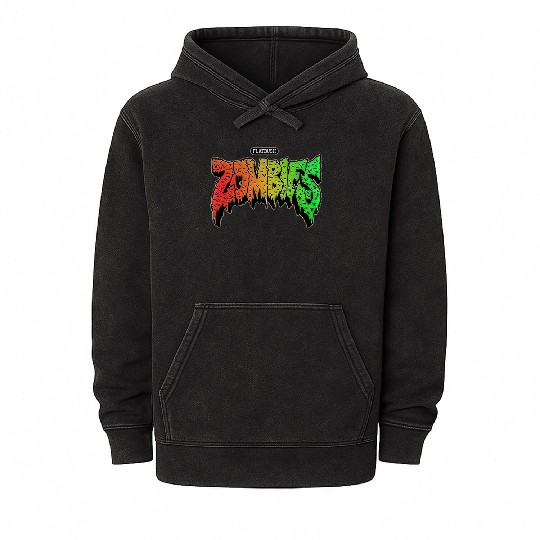 FLATBUSH ZOMBIES Hip Hop Mineral Wash Hoodies