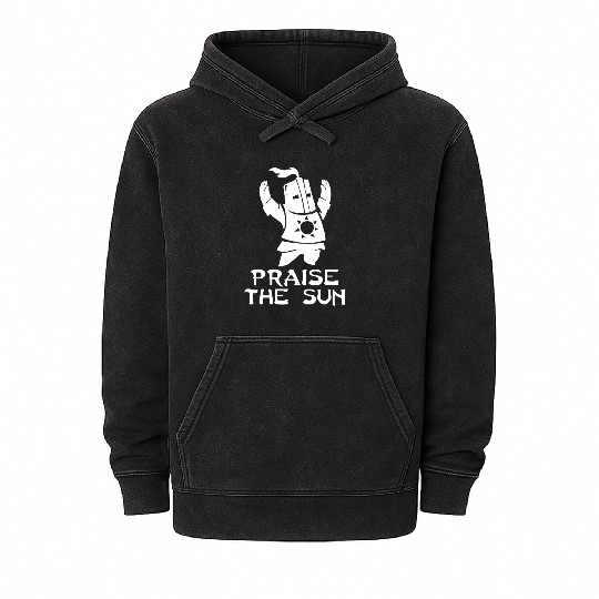 PRAISE THE SUN Mineral Wash Hoodies