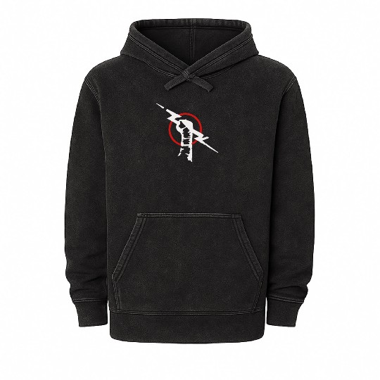 Cm Punk Lighting Rod Mineral Wash Hoodies