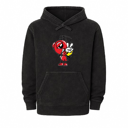 Marc Marquez Ant Logo Mineral Wash Hoodies