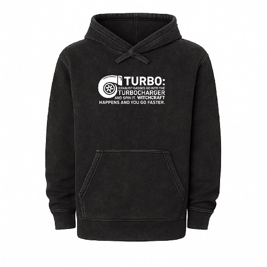 Turbo Witchcraft - Jeremy Clarkson Mineral Wash Hoodies