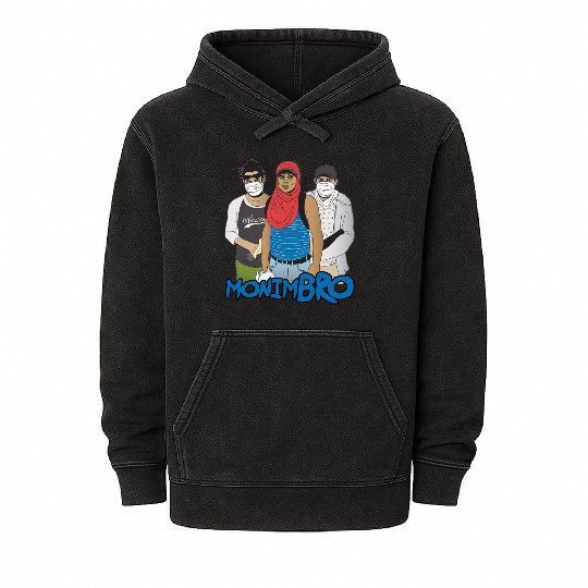 Monimbo Indigenous people of Nicaragua Mineral Wash Hoodies