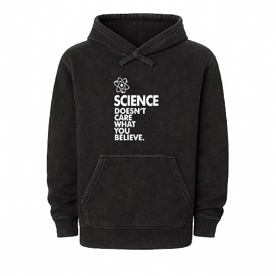 Science Geek Gift Mineral Wash Hoodies