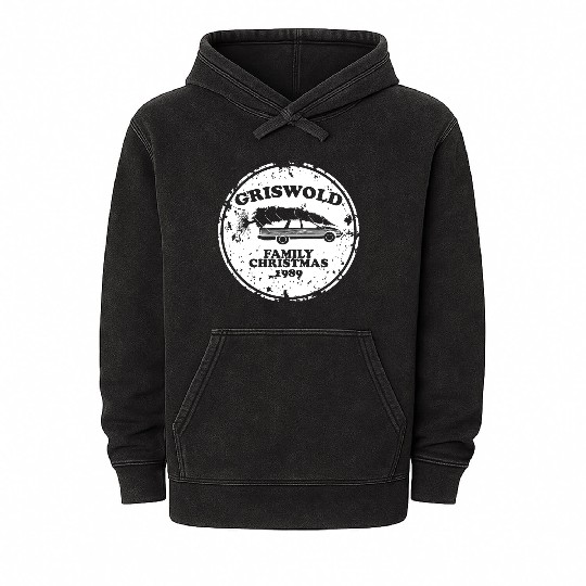 Griswold Christmas Vacation Mineral Wash Hoodies