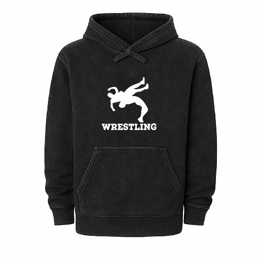 wrestling Mineral Wash Hoodies