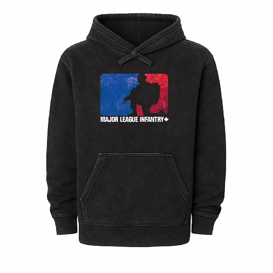 Major League Infantry Canada Mineral Wash Hoodies