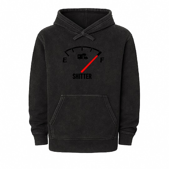 Shitters Full Mineral Wash Hoodies