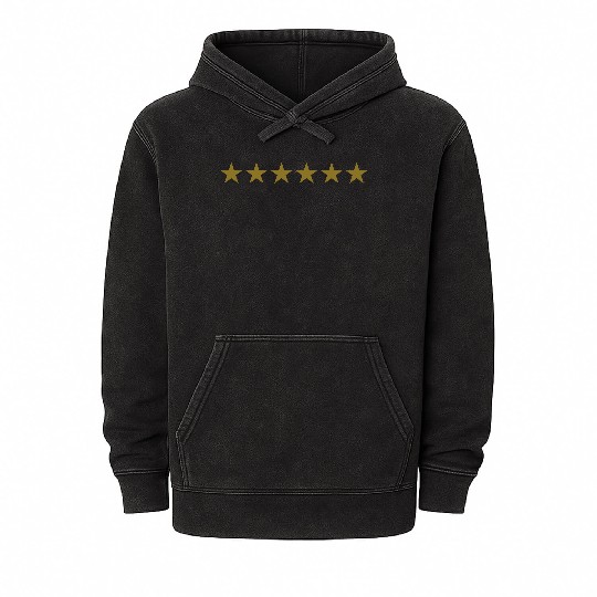 STAR STARS MILITARY BARS Vector C Mineral Wash Hoodies