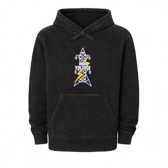 electrical power engineer Mineral Wash Hoodies gifts