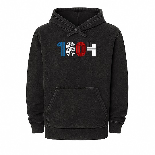1804 Haiti Independence Mineral Wash Hoodies
