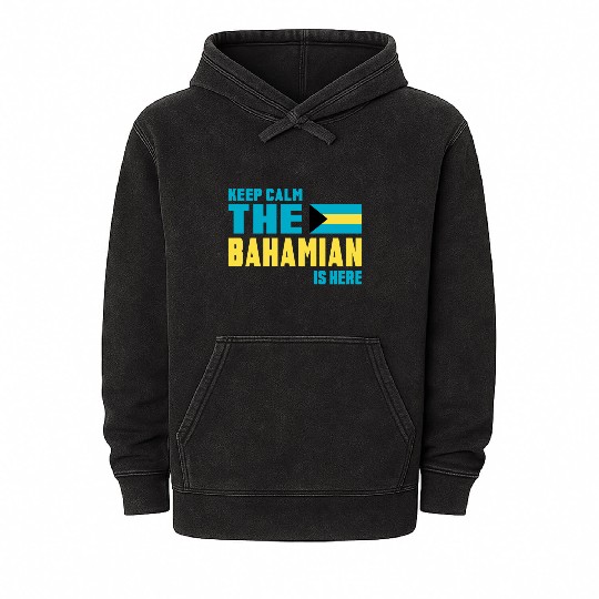 Keep Calm Bahamas Design / Gift Mineral Wash Hoodies